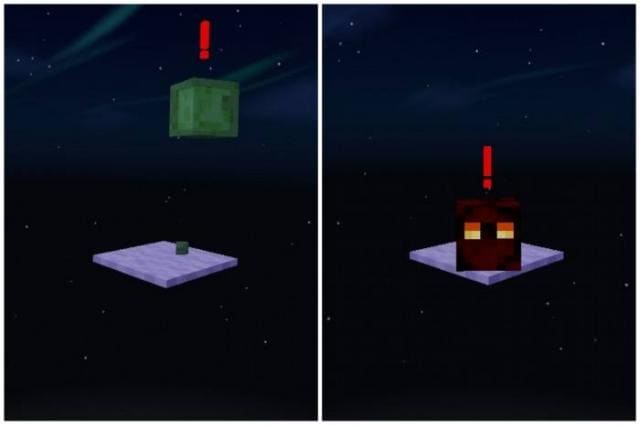 Слизень и куб с индикаторами