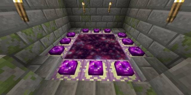 Новый вид портала Края с фиолетовыми цветами