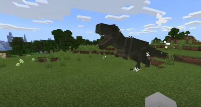 Огромный тираннозавр