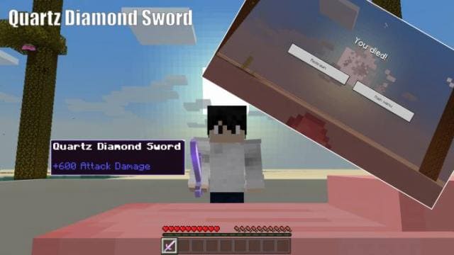 Кварцевый алмазный меч