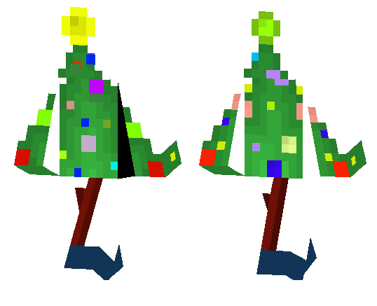 Скин Рождественское дерево