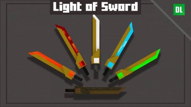 Виды светящихся мечей
