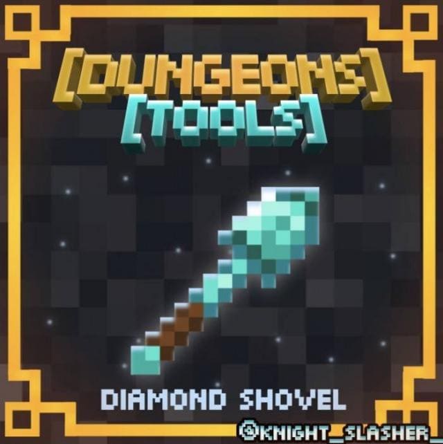 Алмазная лопата из Dungeons