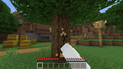 Выпадание блоков дерева