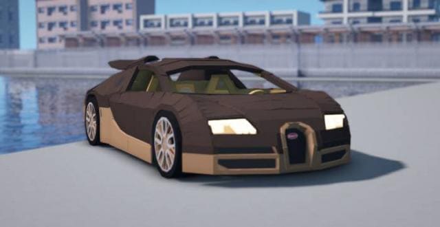Brown Bugatti Veyron