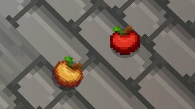 Лежащие яблоки на земле