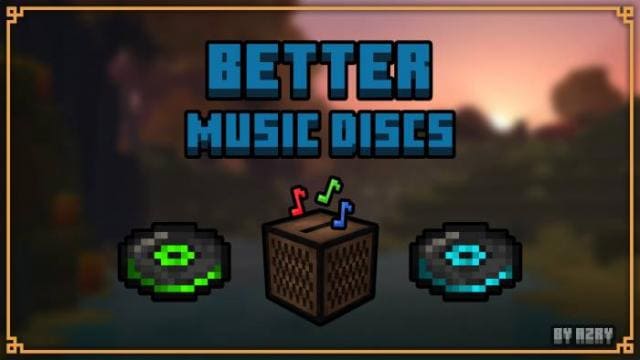 Текстуры Better Music Discs для Minecraft