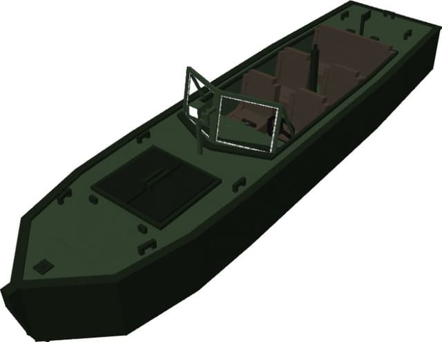Водный военный катер PG-117