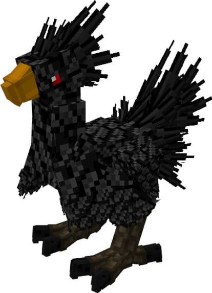Черная Волшебная птица
