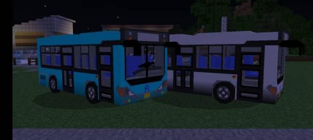Два вида автобусов