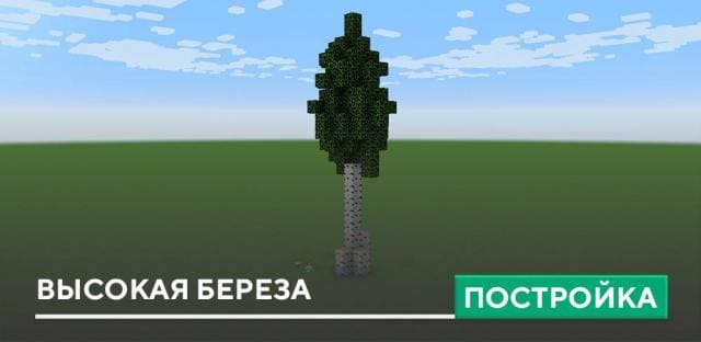 Постройка: Высокая береза