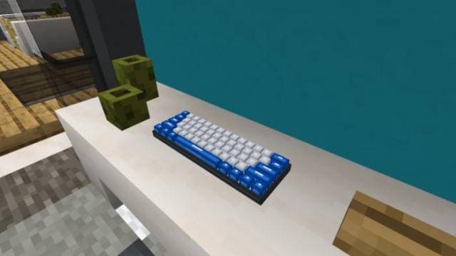 Темно-синий цвет клавиатуры
