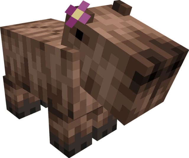 Пин от пользователя Mia Belt на доске Capybara  Капибара, Minecraft  создания, Доисторический