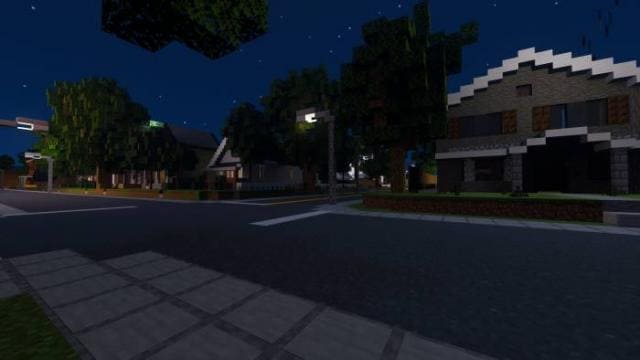 Ночь на улице