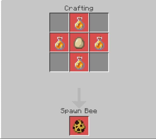 Создание яйца спауна Пчелы