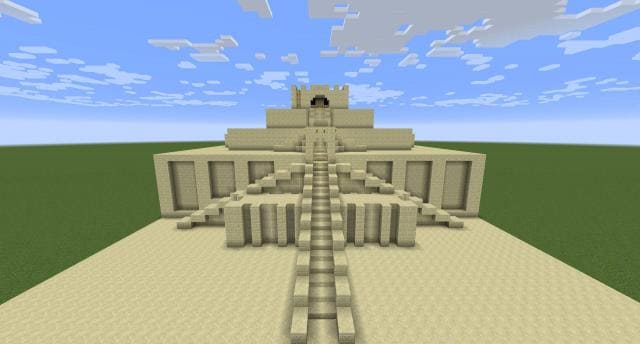 Песочный храм вид спереди 2