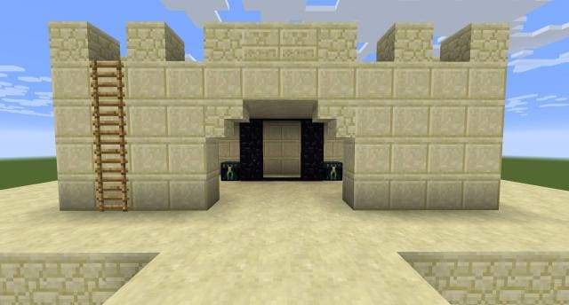 Песочный храм вид спереди 3