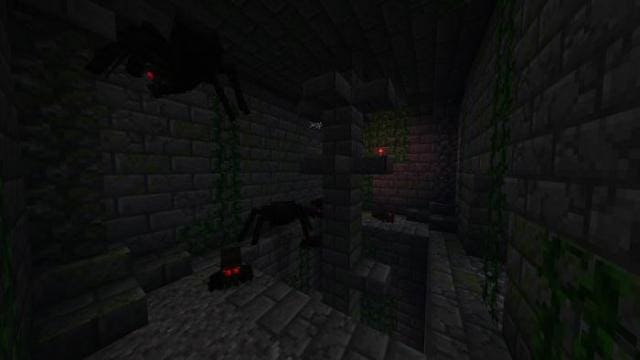 Пещера с пауками