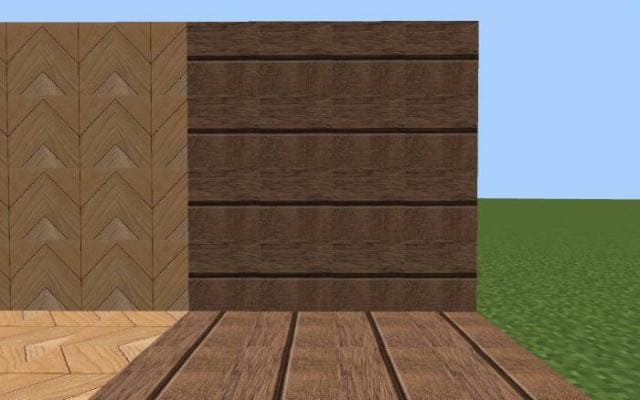 Второй вид деревянного блока