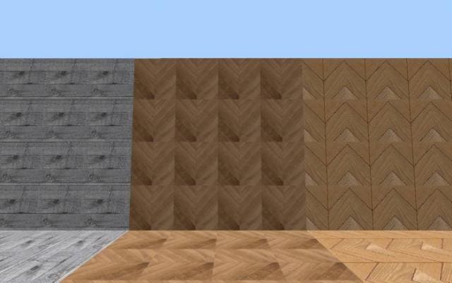Четвертый вид деревянного блока