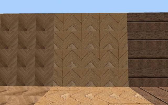 Третий вид деревянного блока