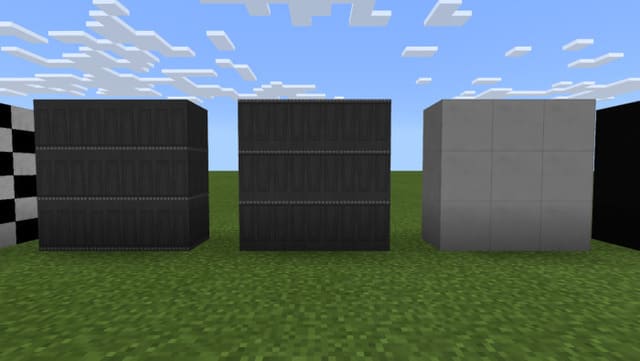 Черные блоки с рамками