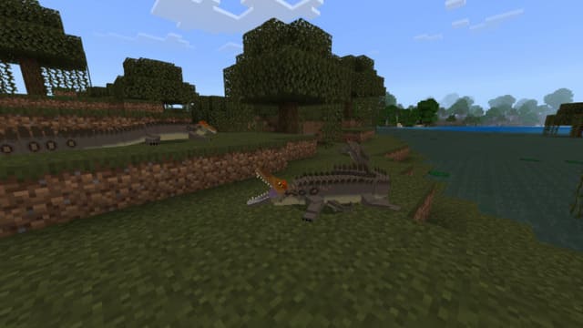 Крокодилы в болоте