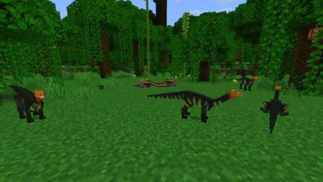 Динозавры в Джунглях