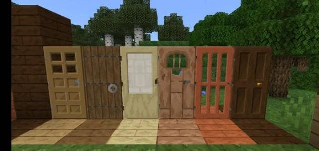 Деревянные двери