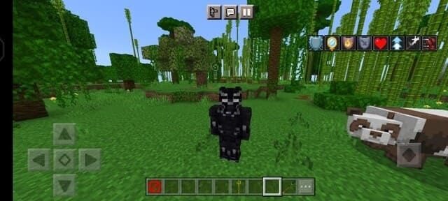 Улучшенный костюм Черной пантеры в игре