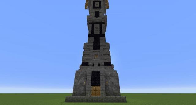 Башня-маяк вид снизу
