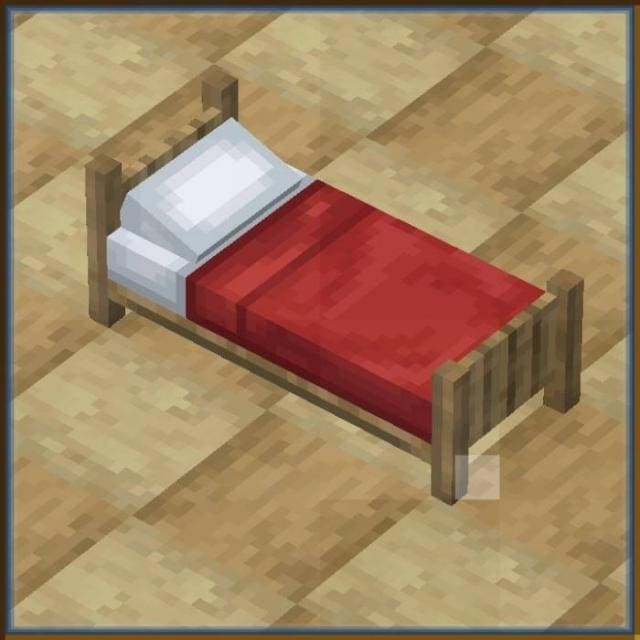 Детализированная Кровать