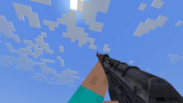 Мод STALKER GUNS для Minecraft