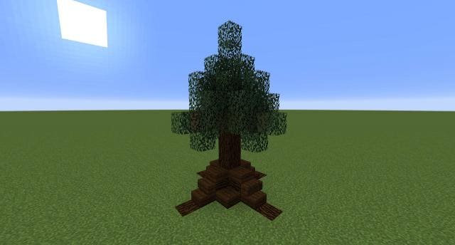 Дерево для парка спереди