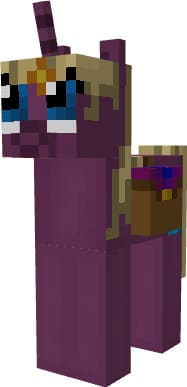 Темно-фиолетовый Пони