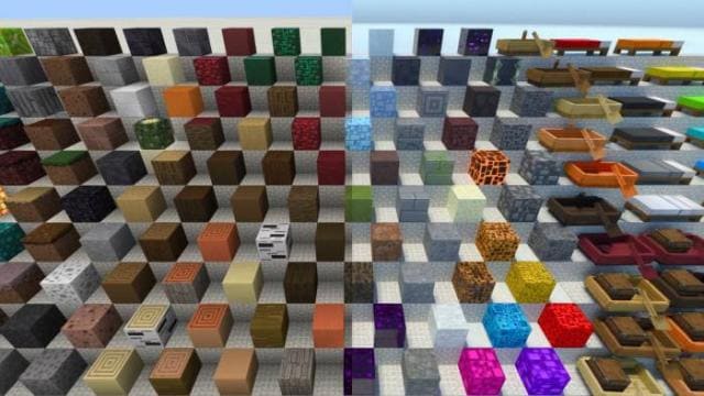 Разнообразие блоков
