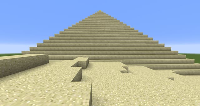 Песчаный храм вид сзади 2