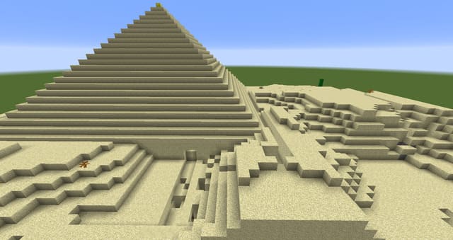 Песчаный храм вид сзади
