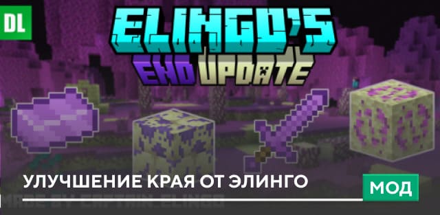 Mod Elingo's End Update for Minecraft PE