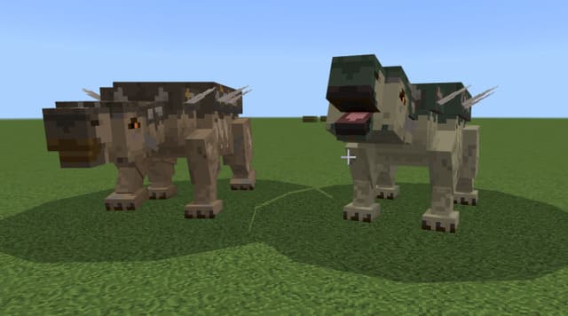 Два травоядных динозавра