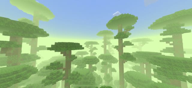 Деревья в джунглях