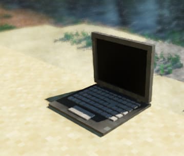 Выключенный ноутбук