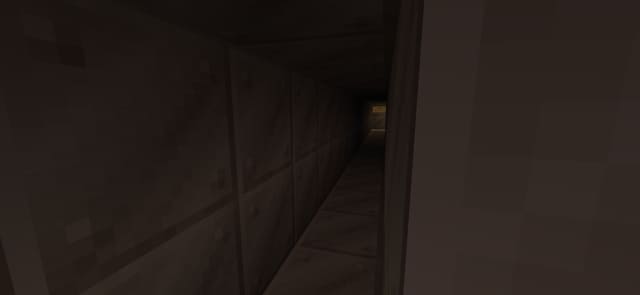 Узкий и темный коридор