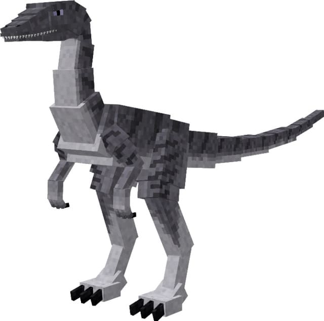 Маленький серый динозавр