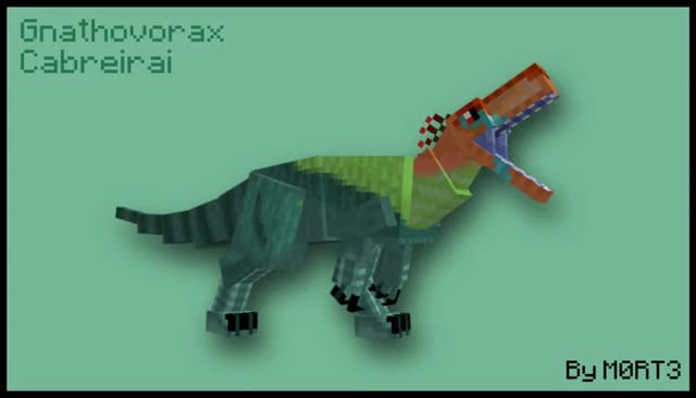 Разноцветный динозавр