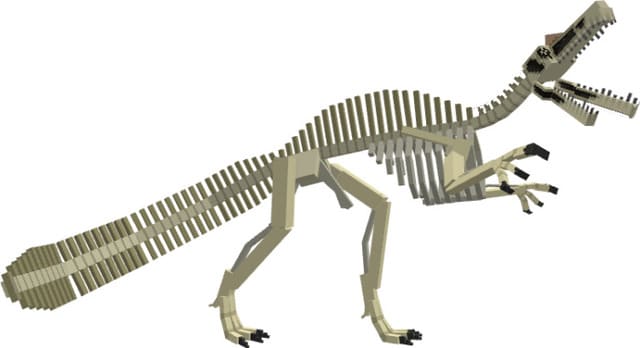 Полный скелет Динозавра