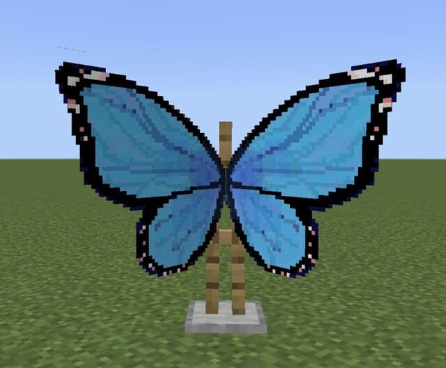 Крылья Синей бабочки