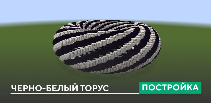 Постройка: Черно-белый торус