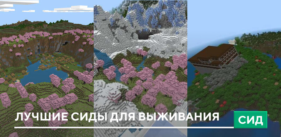 Лучшие сиды для выживания