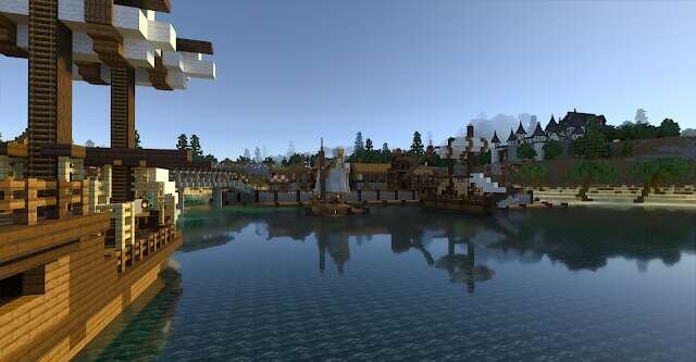 Красивая гладь воды